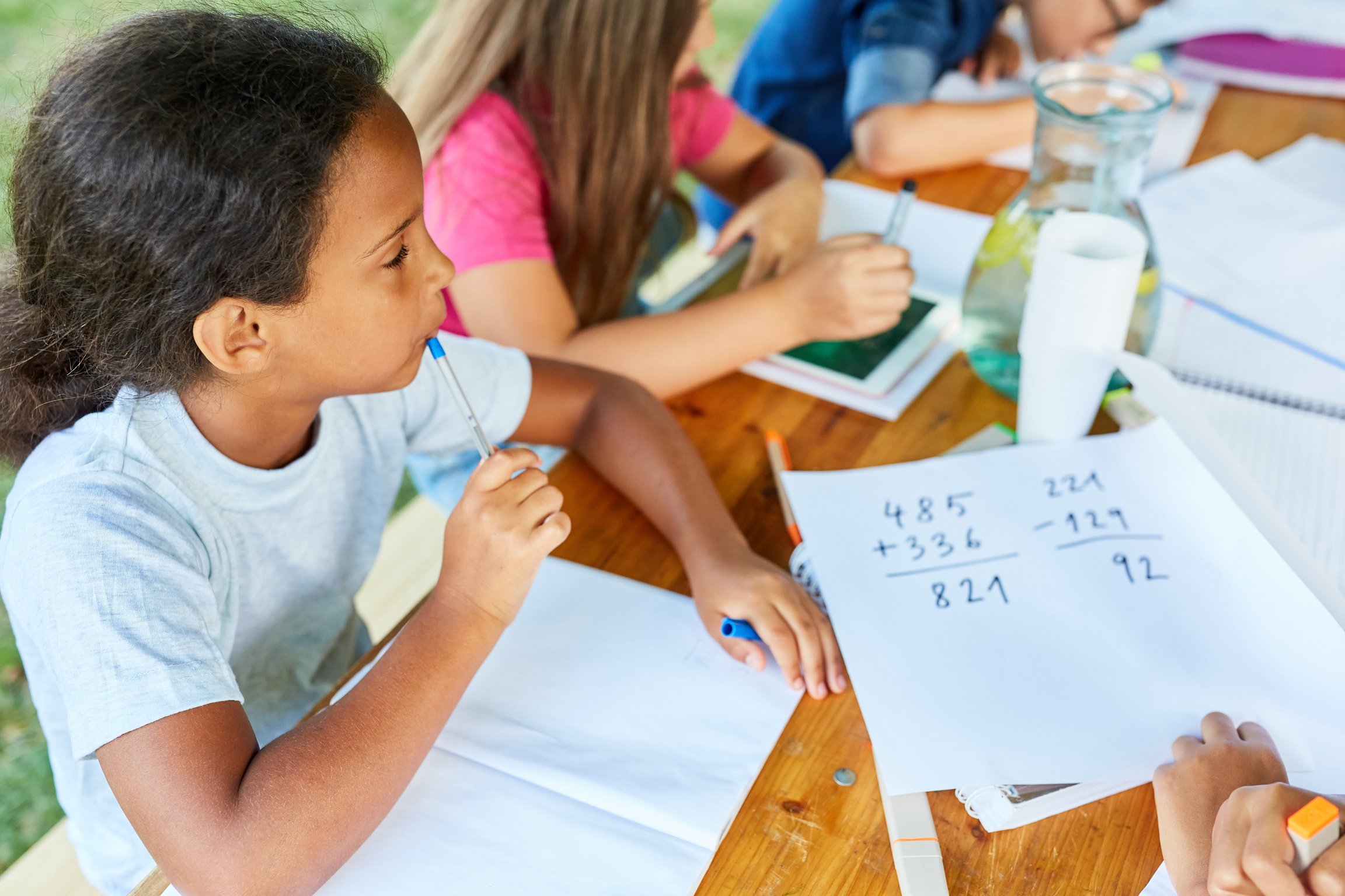 Children Learn Arithmetic in Private Lessons